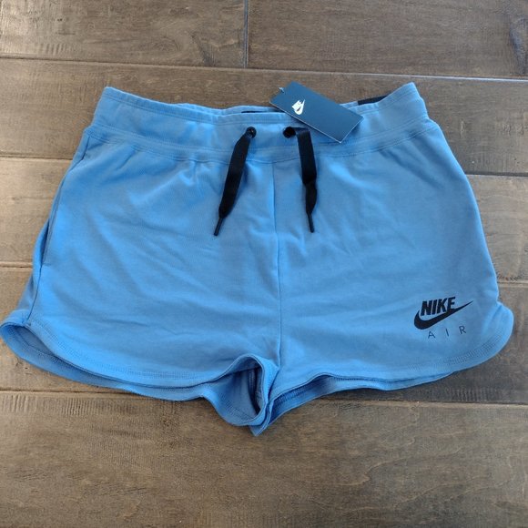 NIKE Pants - NIKE AIR Women's NWT periwinkle blue knit slim fit shorts, M